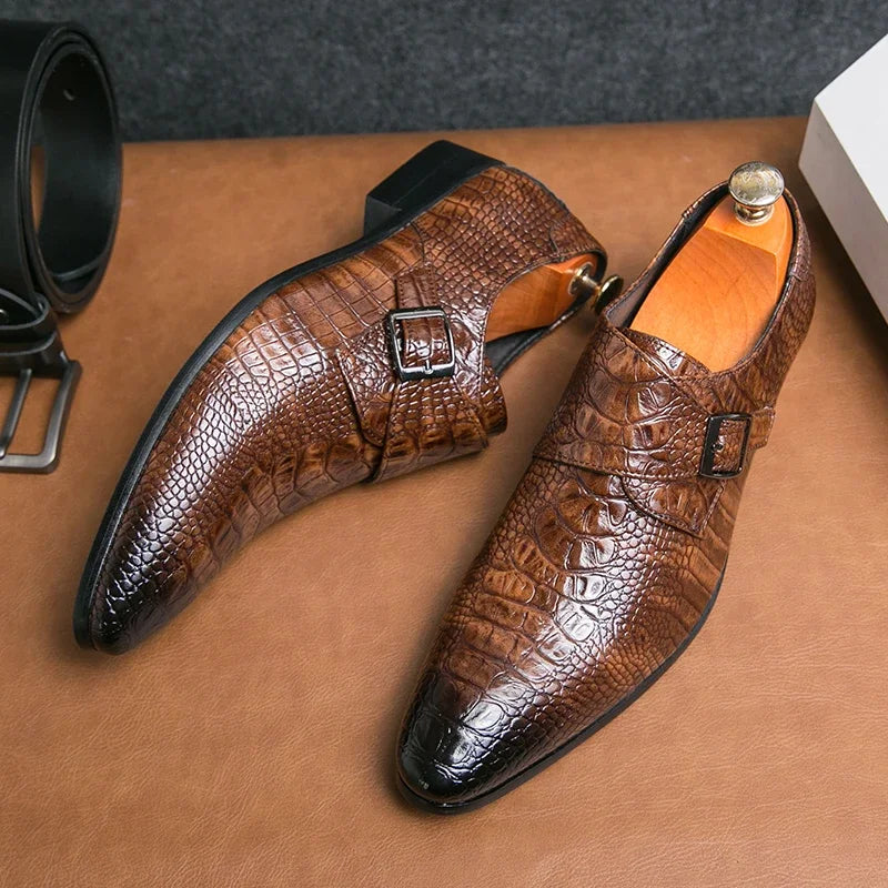 Handmade Mens Wedding 38~48 Designer Leather British Dress Flats Luxury Formal Business Man Driving Casual Shoes for Men Loafers