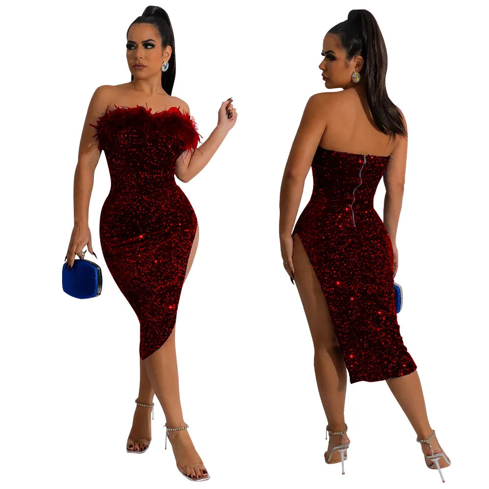 evening dresses long sleeve party dress short dresses for women 2022 fall outfits women birthday dress for woman clothing winter