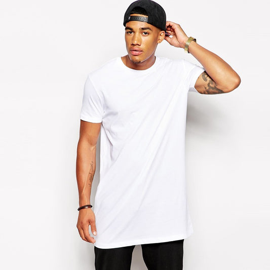 White T-Shirt  Extra Long